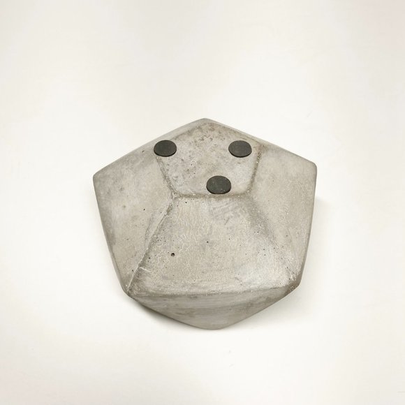 MINI PLANTER POT Concrete Geometric Shape - Picture 6 of 6